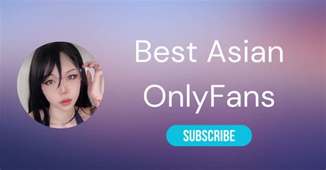 onlyfans asian leak|⛩️ The 25 Best Asian OnlyFans Girls